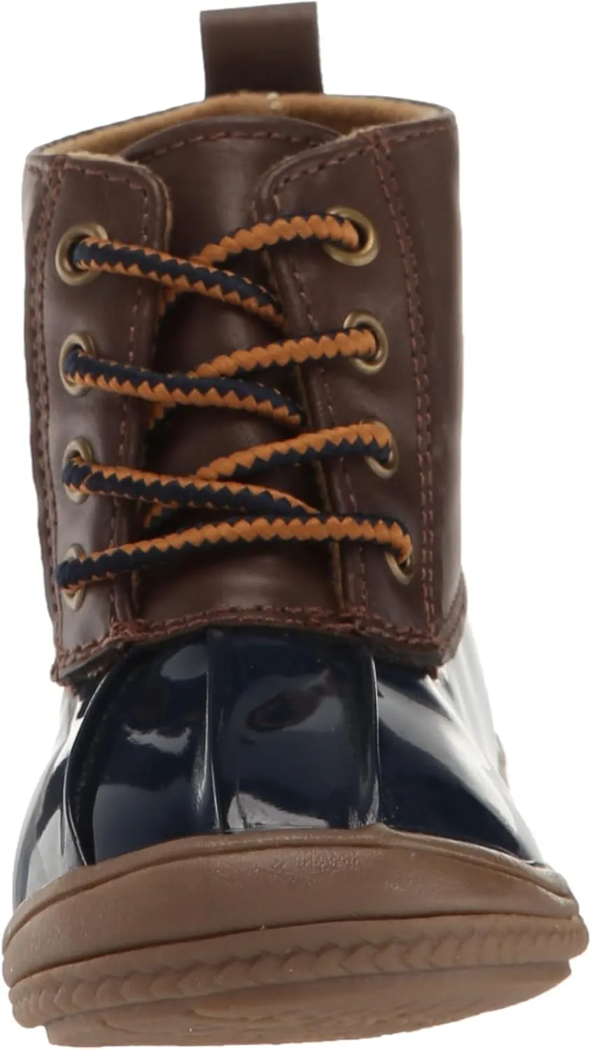 Josmo Unisex-Child Kids Lace-up Outdoor Rain Duck Boots