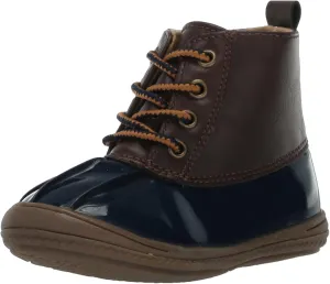 Josmo Unisex-Child Kids Lace-up Outdoor Rain Duck Boots