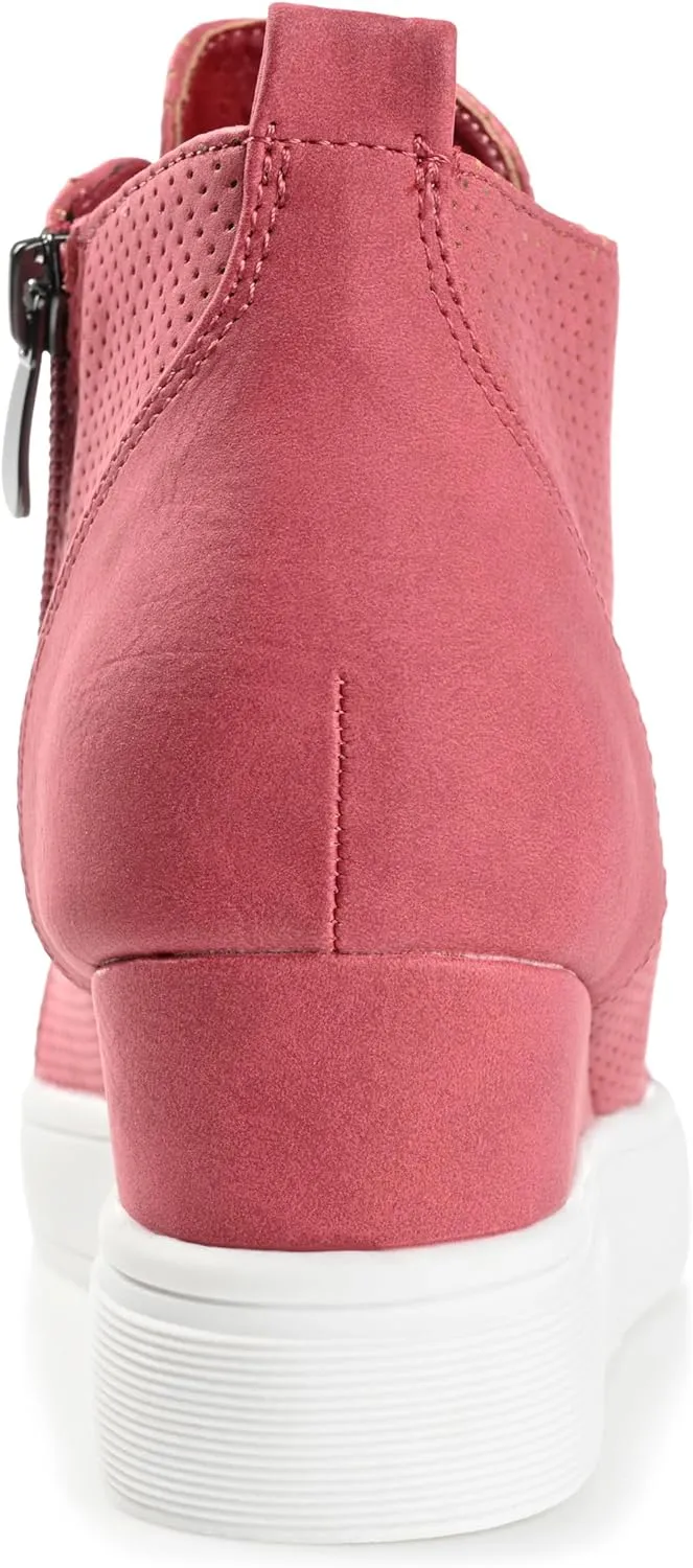 Journee Collection Womens Clara Platform Casual and Fashion Sneakers