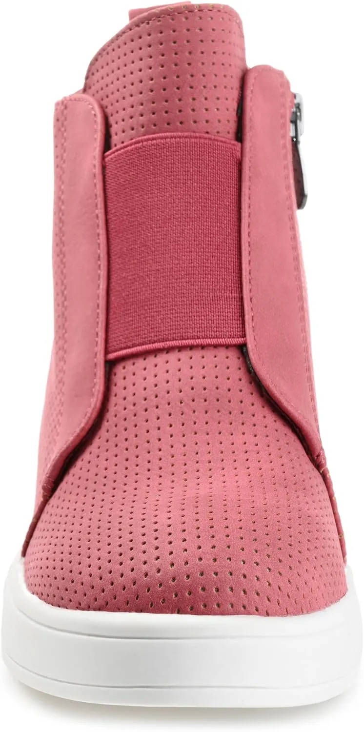 Journee Collection Womens Clara Platform Casual and Fashion Sneakers