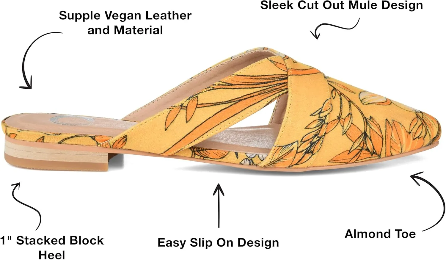 Journee Women's Giada Mule Flats