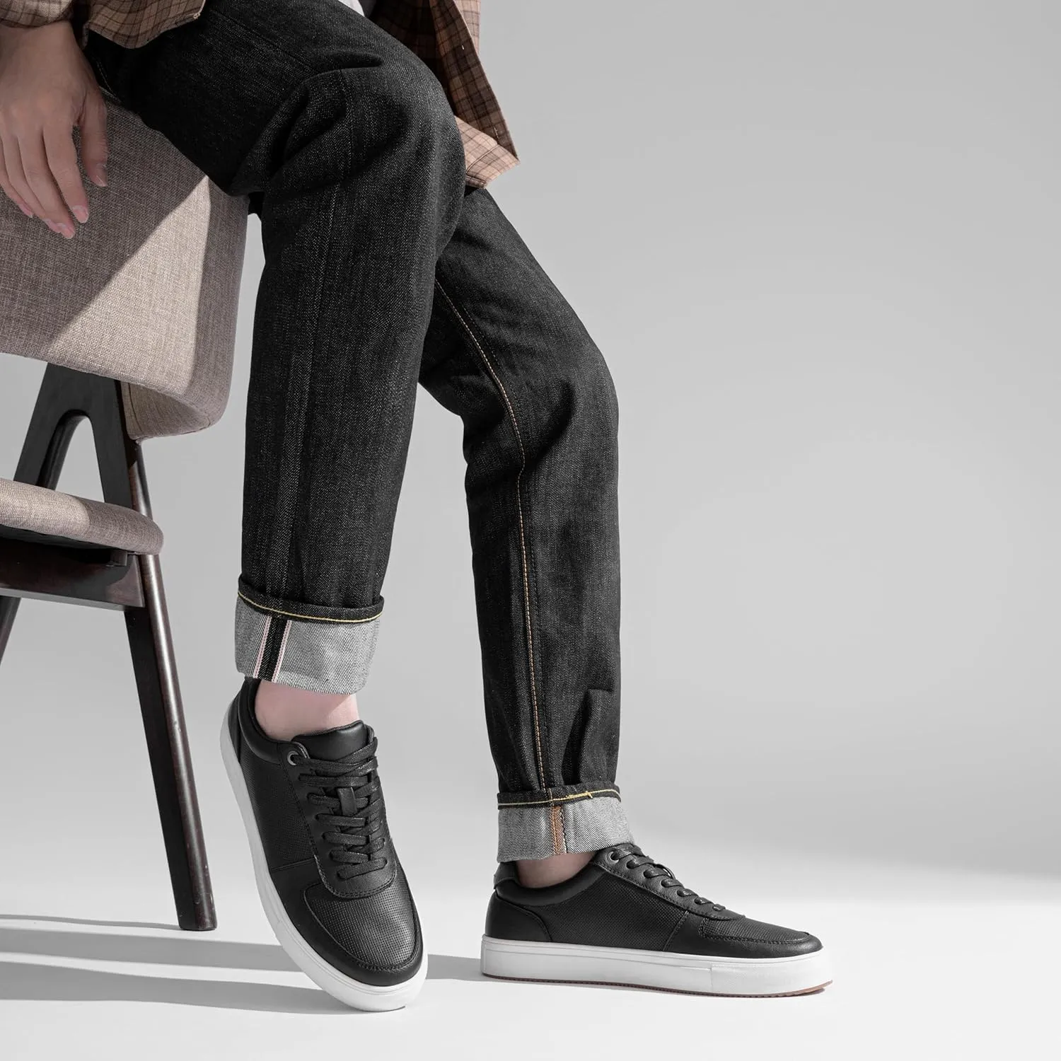 Jousen Men's Casual Dress Sneakers Mens Casual Shoes Business Casual Shoes for Men