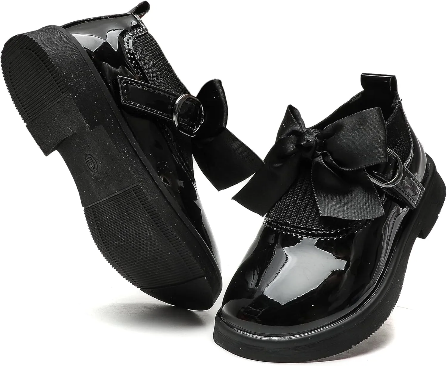Kids Dress Shoes Girl’s Boy’s Oxford Shoes Slip On School Uniform Shoes