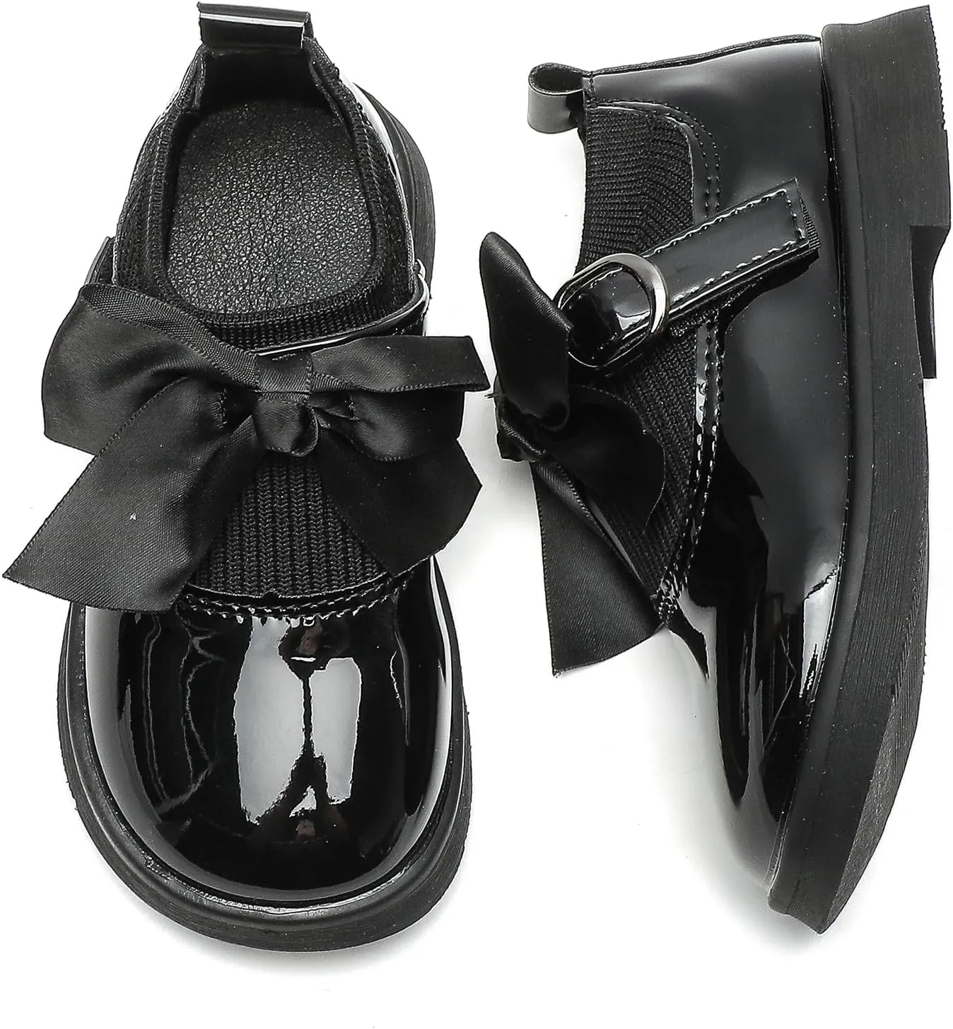 Kids Dress Shoes Girl’s Boy’s Oxford Shoes Slip On School Uniform Shoes