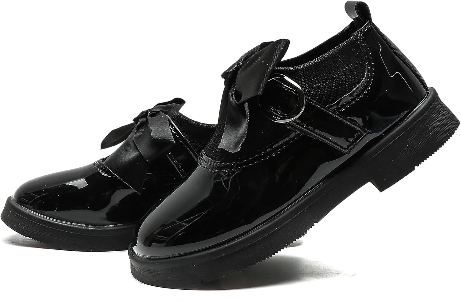 Kids Dress Shoes Girl’s Boy’s Oxford Shoes Slip On School Uniform Shoes