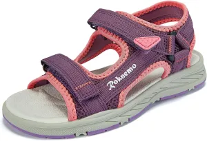 Kids Sandals Boys Girls Athletic Sports Summer Sandals Unisex Open Toe Water Shoes for Beach Hiking Outdoors (Little Kids/Big Kids)