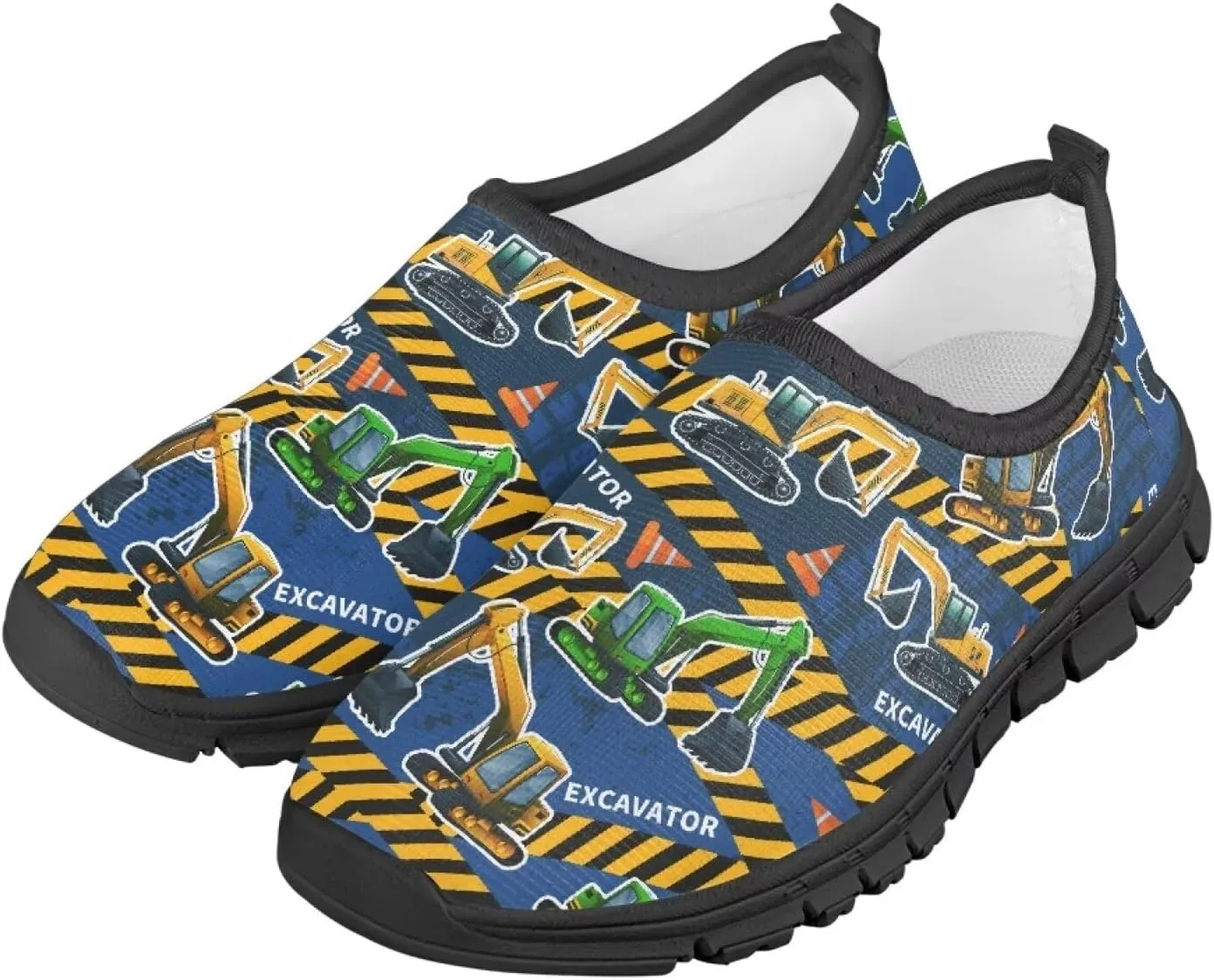 Kids Slip On Shoes Casual Shoes Sport Themed Tennis Shoes for Girls