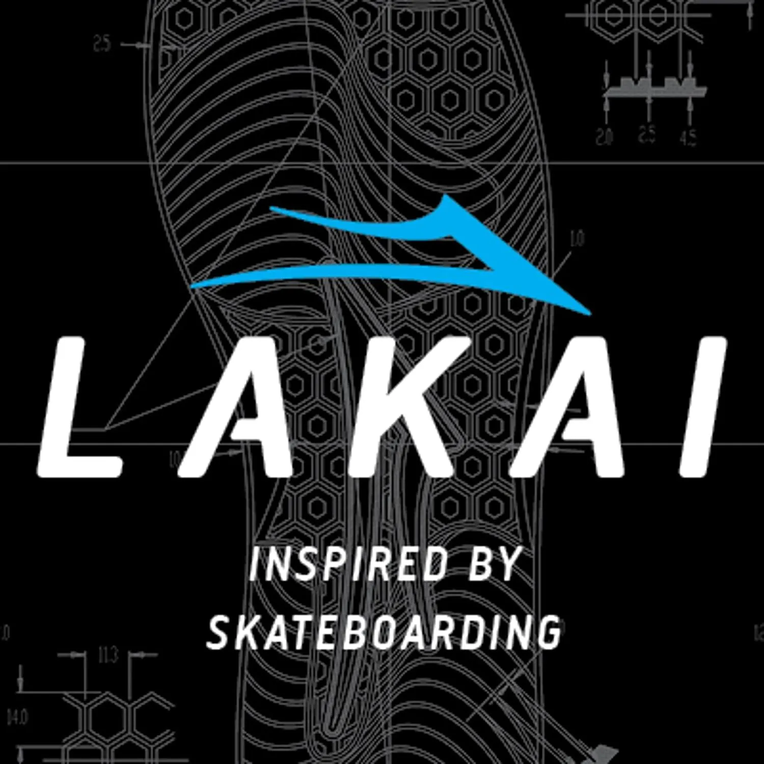 Lakai Trudger Skate Shoes - High Top Sneakers for Men