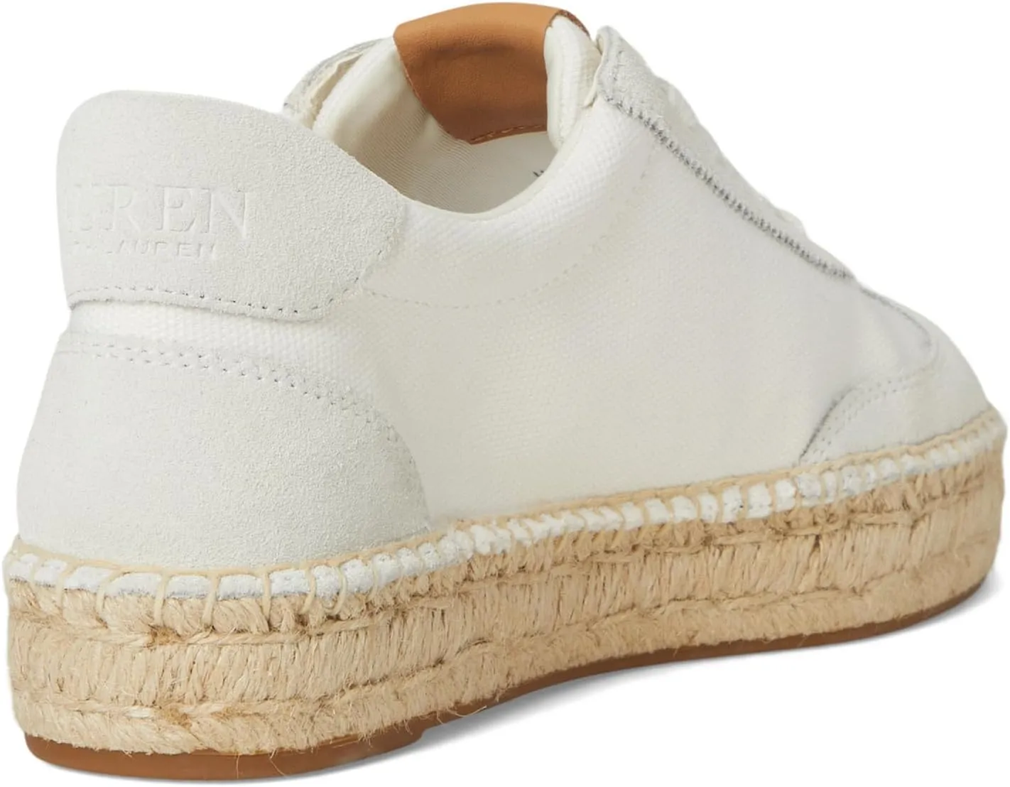 Lauren Ralph Lauren Women's Luize Canvas & Suede Espadrille Sneaker