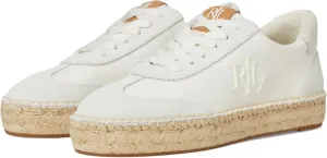 Lauren Ralph Lauren Women's Luize Canvas & Suede Espadrille Sneaker