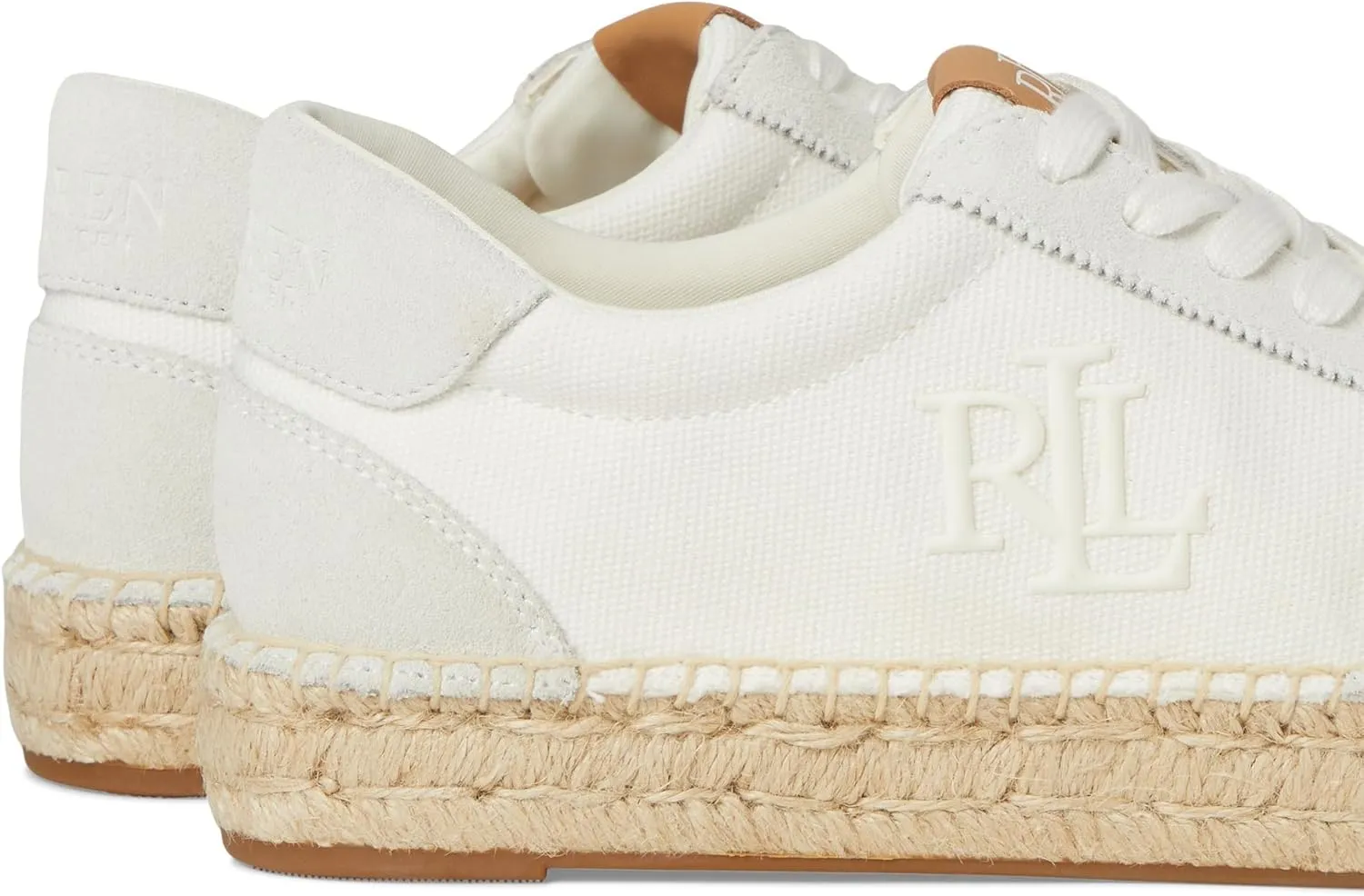 Lauren Ralph Lauren Women's Luize Canvas & Suede Espadrille Sneaker