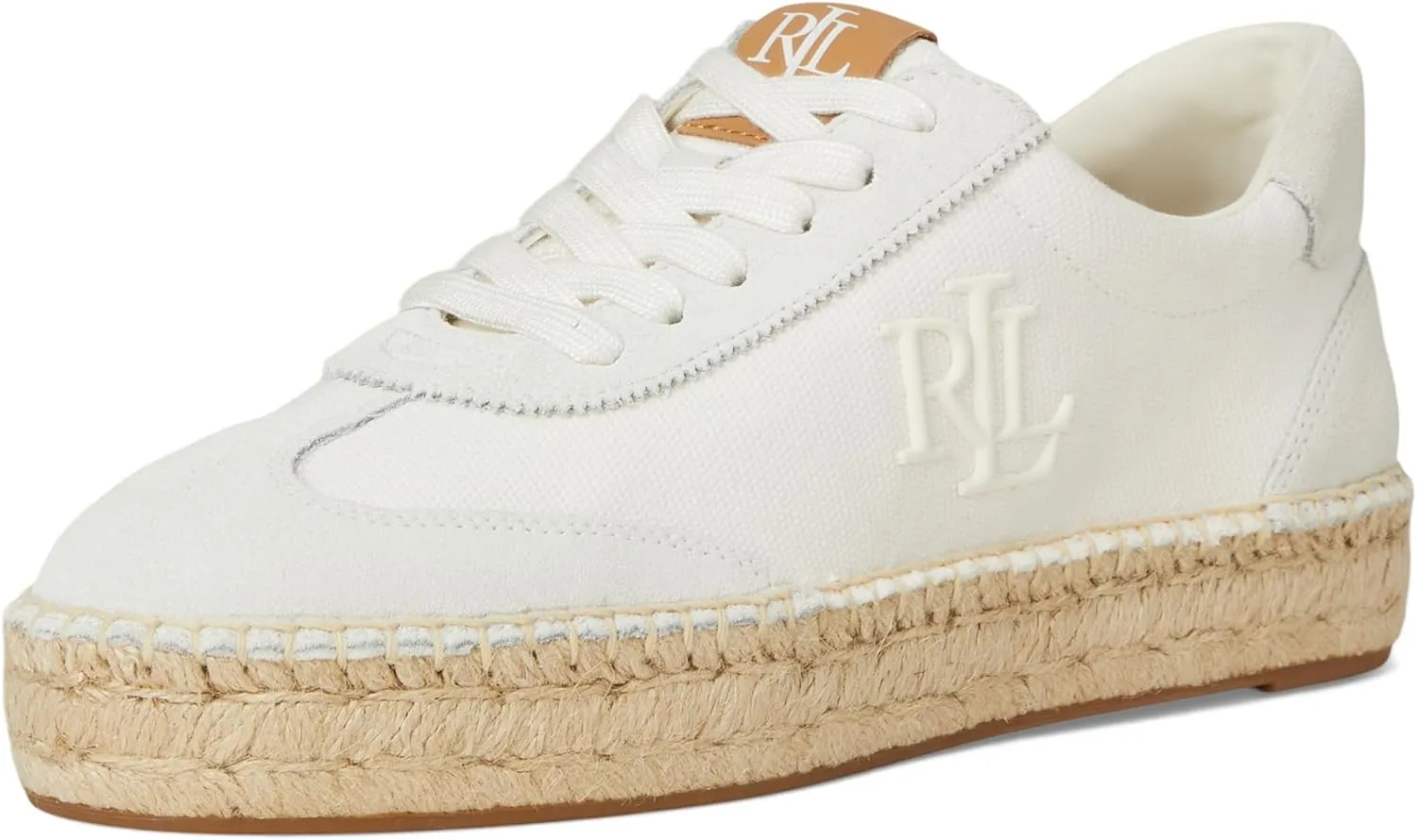 Lauren Ralph Lauren Women's Luize Canvas & Suede Espadrille Sneaker
