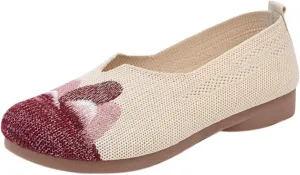 Loafers for Women Comfort Slip On Walking Shoes Knit Dress𝐲 Casual Business Work Flat𝐬 Wide Width Comfortable Sneaker