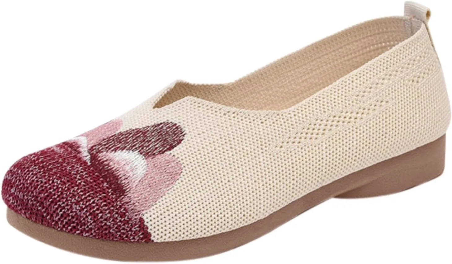 Loafers for Women Comfort Slip On Walking Shoes Knit Dress𝐲 Casual Business Work Flat𝐬 Wide Width Comfortable Sneaker