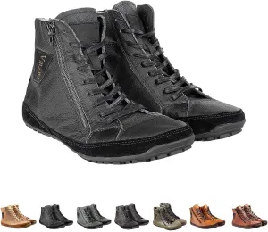 Magic Shoes Alaskan Mens, Barefoot Winter Boots Women, Non-Slip Hiking Footwear With Fleece Lined, Comfort Warm Work Boots Grounded Shoes Zero Drop Booties for Walking Fishing Trekking