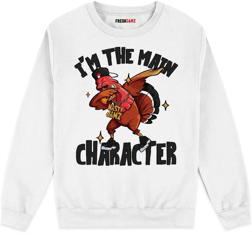 Main Character Sweatshirt Matching AJ 11 Low Space Jamz for Men Women, Streetwear Clothing