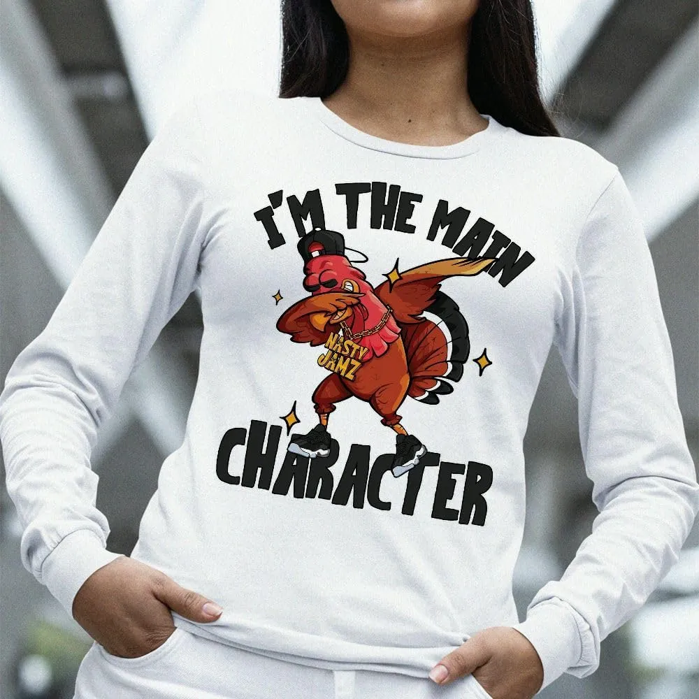 Main Character Sweatshirt Matching AJ 11 Low Space Jamz for Men Women, Streetwear Clothing