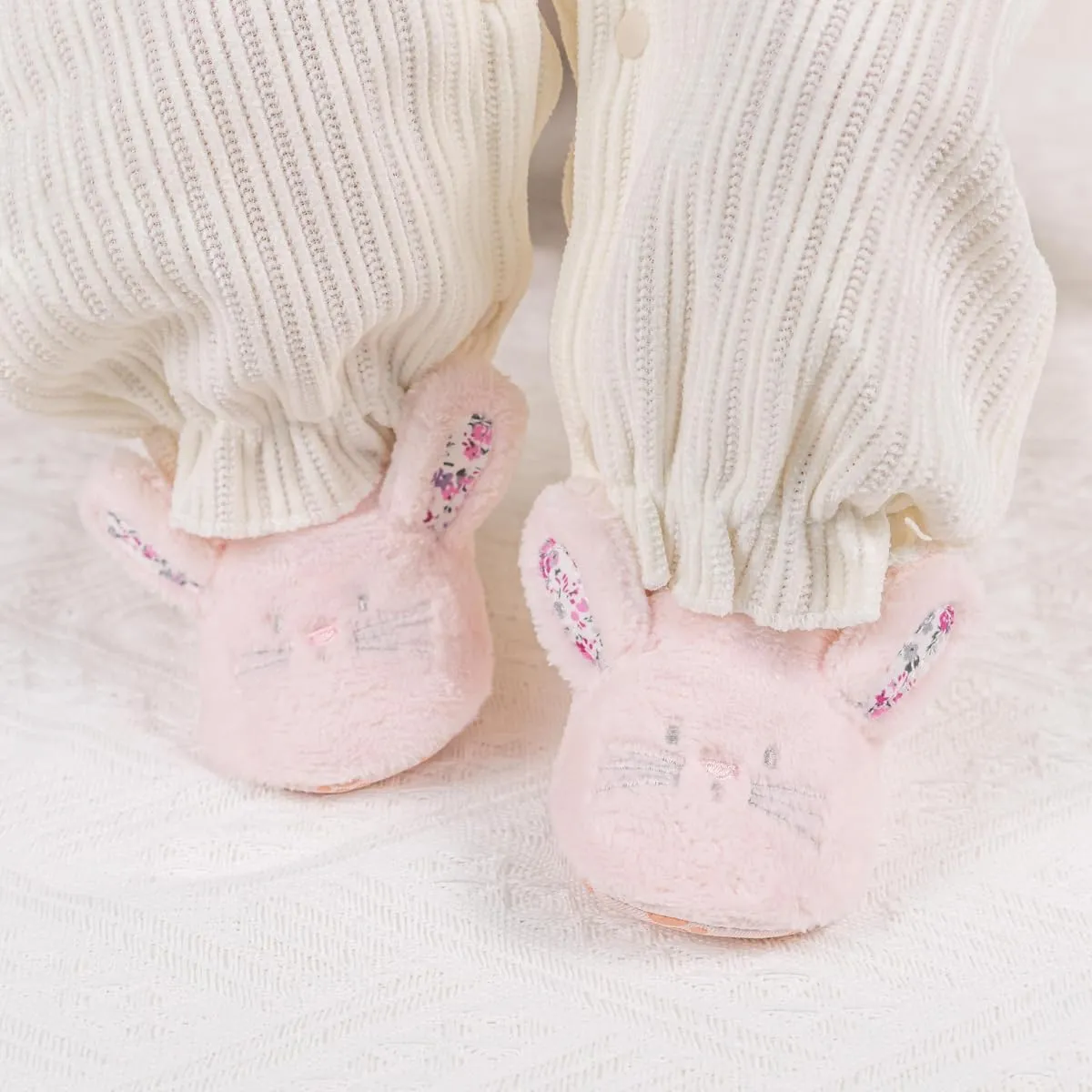 Meckior Save Beautiful Cute Cartoon Infant Unisex Baby Warm Cotton Anti-Slip Soft Sole First Walkers Shoes