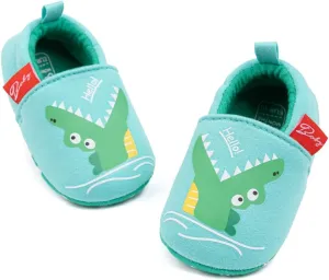 Meckior Save Beautiful Cute Cartoon Infant Unisex Baby Warm Cotton Anti-Slip Soft Sole First Walkers Shoes