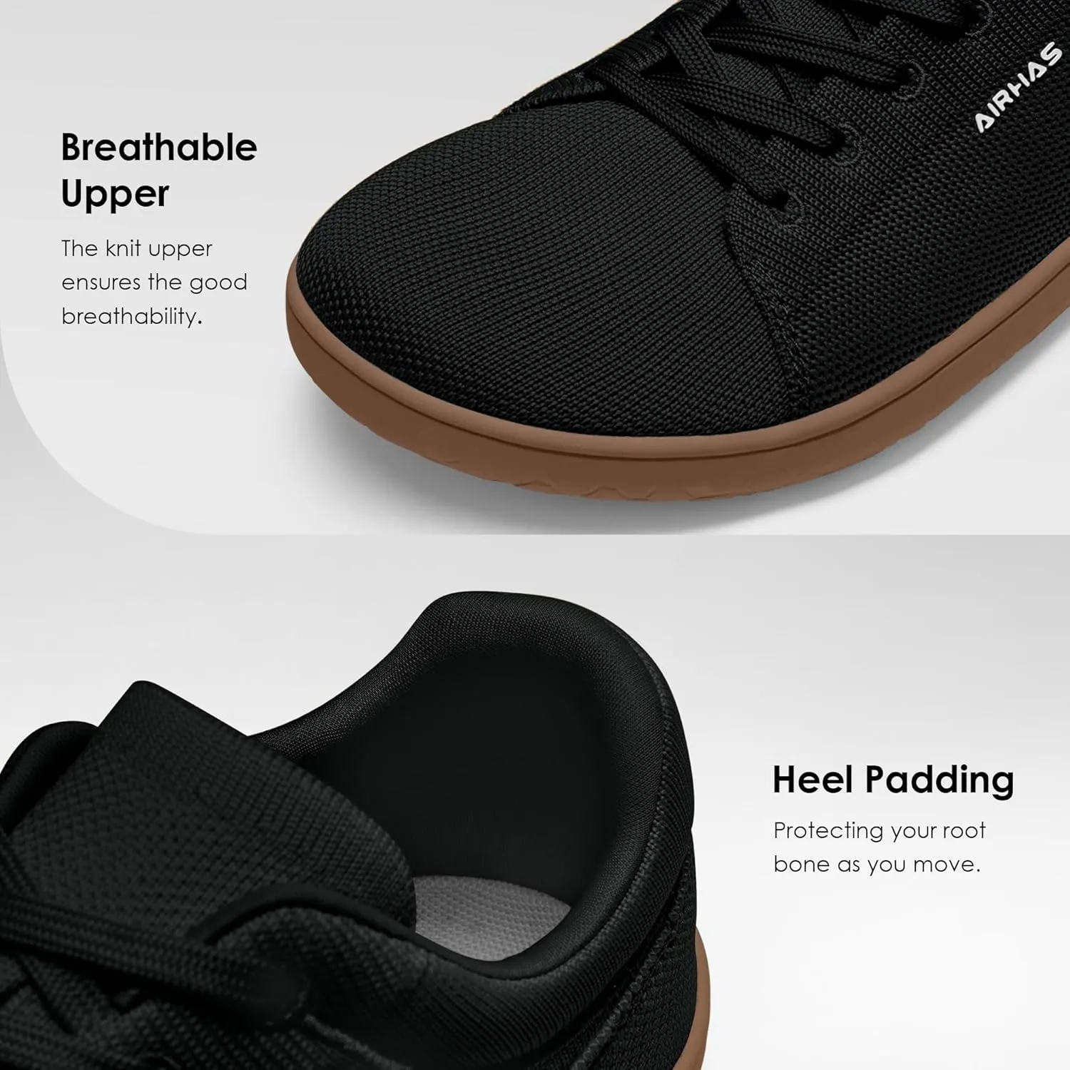 Mens Barefoot Shoes Lightweight Walking Shoes Wide Toe Box Flexible Zero Drop Sneakers for Men Summer Minimalist Casual Shoes