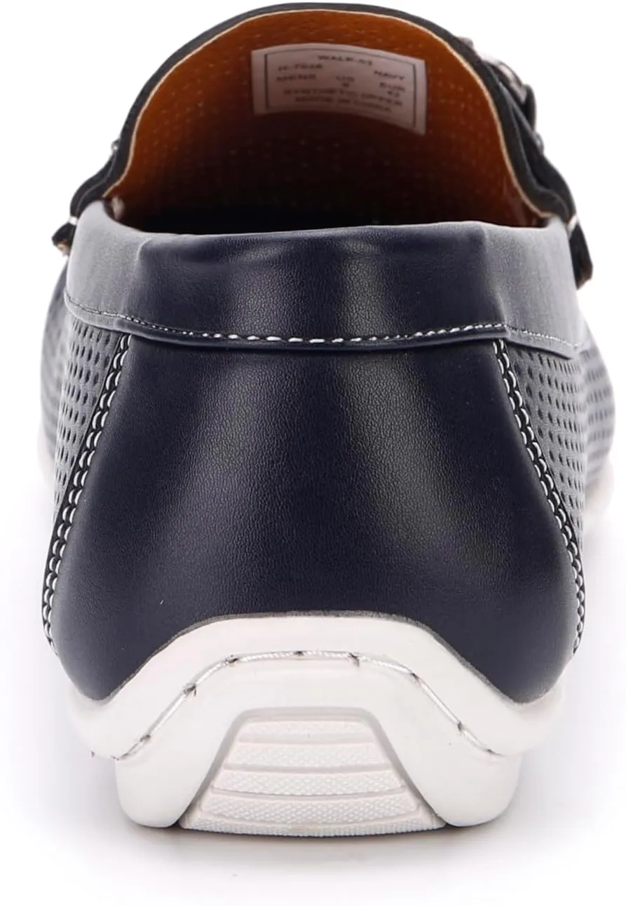 Men's Casual Loafer Shoes, Lightweight and Stylish Design for Office, Travel, and Leisure Activities