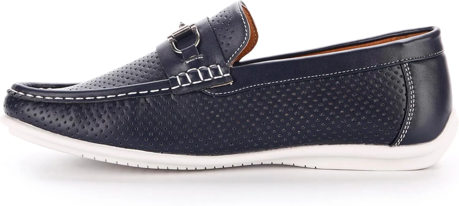 Men's Casual Loafer Shoes, Lightweight and Stylish Design for Office, Travel, and Leisure Activities