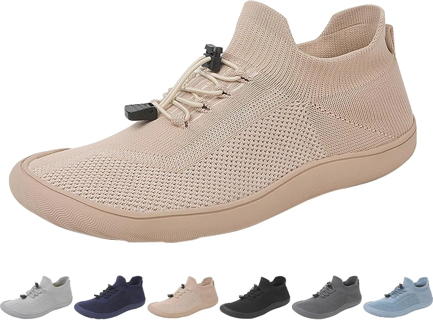 Mens Dress Shoes Casual Oxfords Shoes Knit Lightweight Tennis Shoes Womens Comfort Casual Work Shoes White Platform Sneakers Steel Toe Tennis Shoe Cross Trainer Shoe