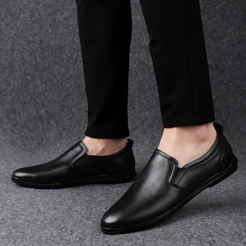 Mens Fashion Loafers Dress Loafers Luxury Slip-on Velvet Smoking Slippers Plus Size Party Dancing Wedding Business Shoes