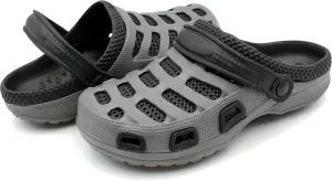 Men's Garden Clogs Shoes Slippers Sandals Two Tone Ventilated Summer Beach Casual Relax Backyard