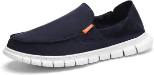 Men's Loafers & Slip-ons,Fashion Quick Dry Lightweight Mens Boat Shoes,Casual Breathable Mesh Deck Shoes Mens,Slip Resistant Sole,for All Weather