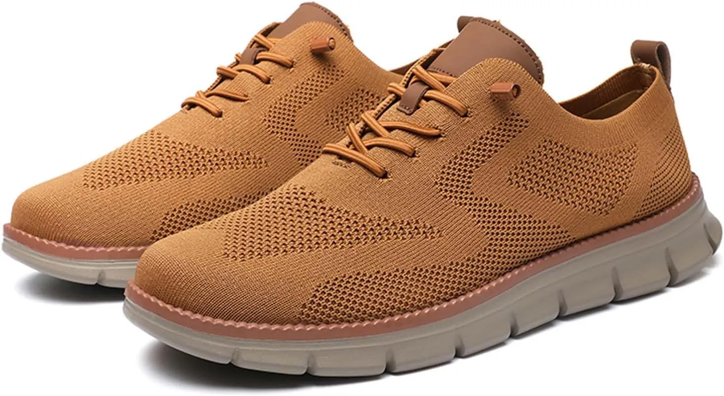 Men's Loafers Comfortable Light-Weight Slip-on Breathable Mesh Outdoor Travel