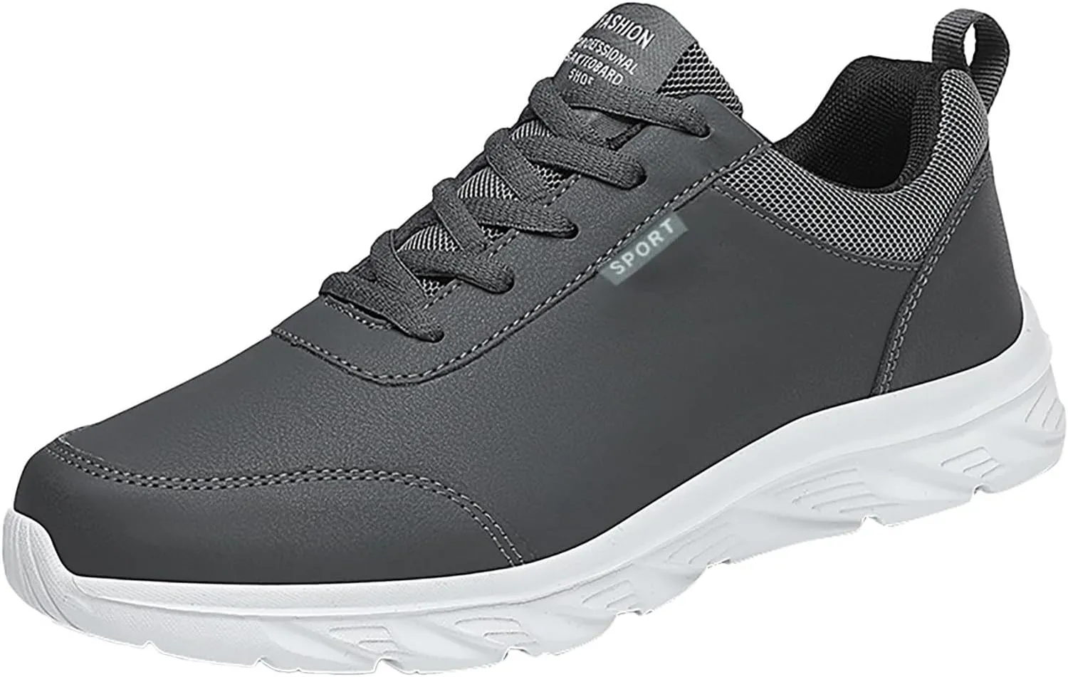 Men's Orthopedic Comfortable Lace Up Shoes Breathable Mesh Comfortable Tennis Shoe Men's Business Casual Shoes