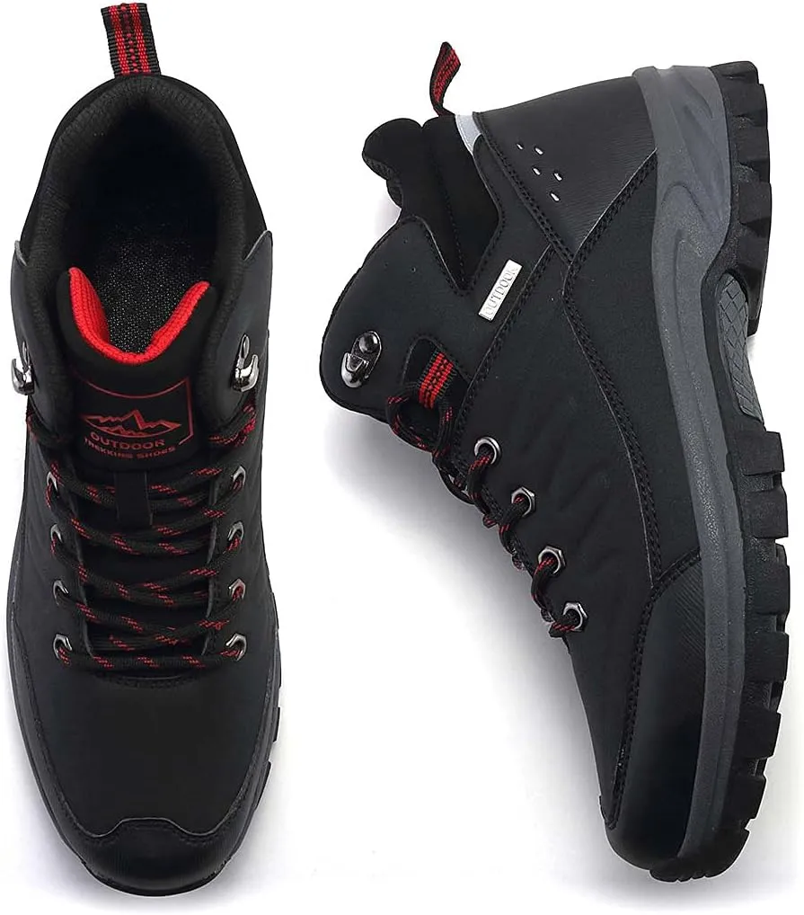 Men's Outdoor Athletic Boots Hiking Boots walking Travel High-Top Waterproof Boots Work Boots For Men