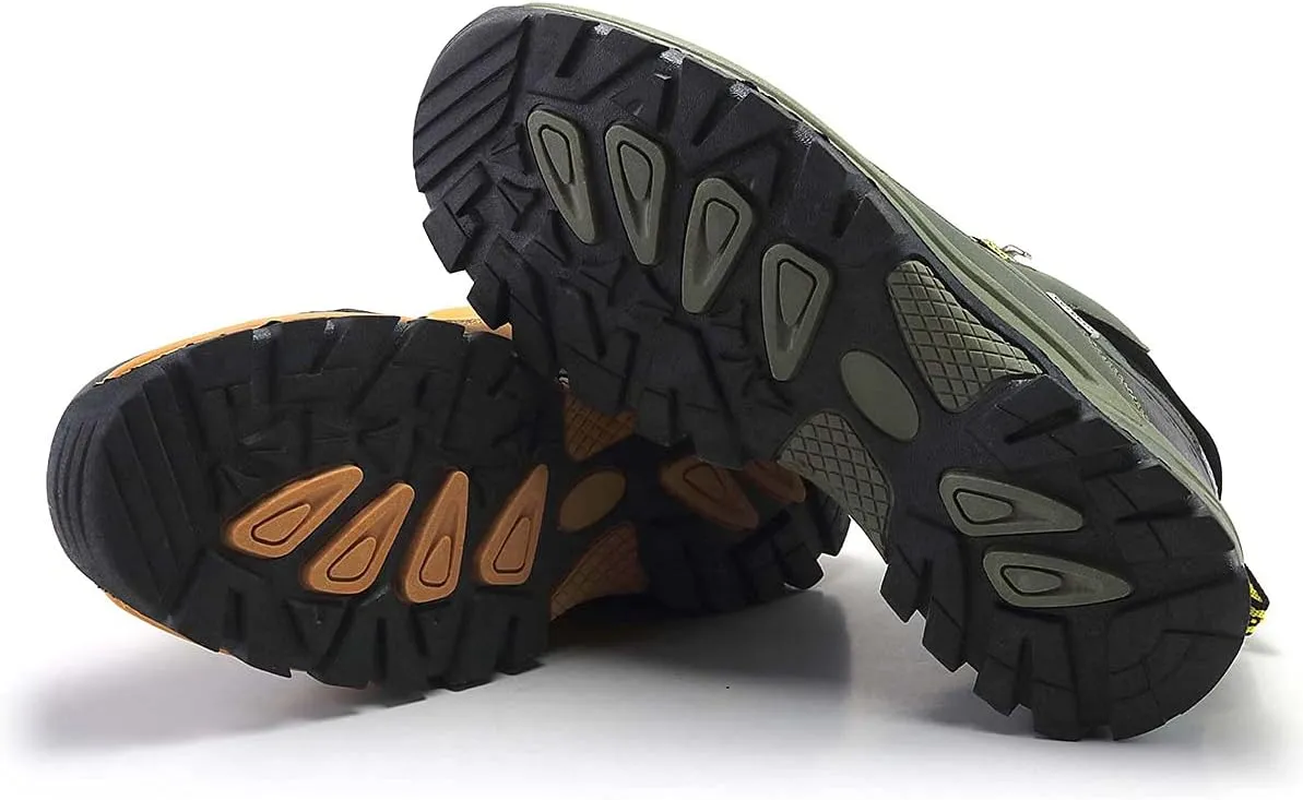 Men's Outdoor Athletic Boots Hiking Boots walking Travel High-Top Waterproof Boots Work Boots For Men