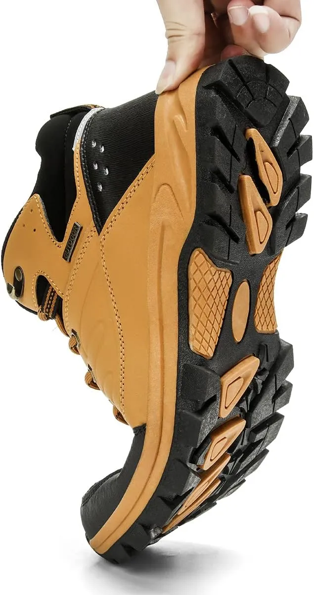Men's Outdoor Athletic Boots Hiking Boots walking Travel High-Top Waterproof Boots Work Boots For Men