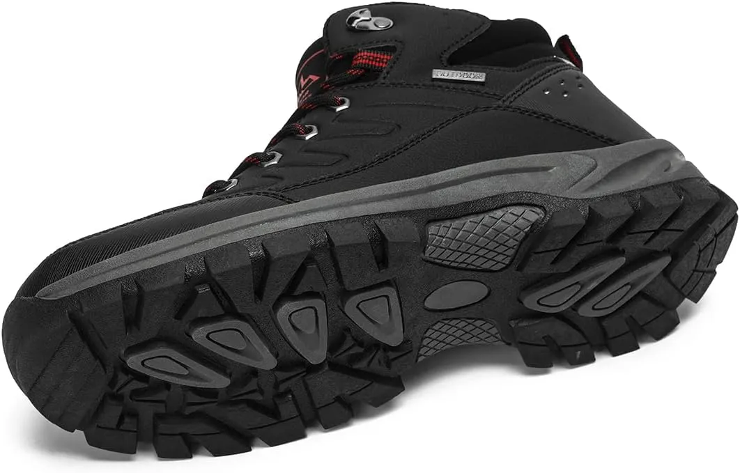 Men's Outdoor Athletic Boots Hiking Boots walking Travel High-Top Waterproof Boots Work Boots For Men