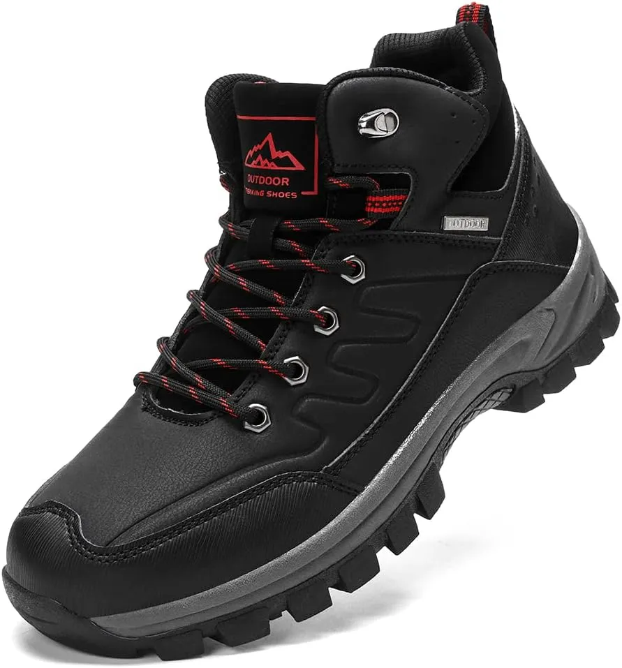 Men's Outdoor Athletic Boots Hiking Boots walking Travel High-Top Waterproof Boots Work Boots For Men