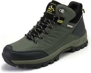 Men's Outdoor Athletic Boots Hiking Boots walking Travel High-Top Waterproof Boots Work Boots For Men