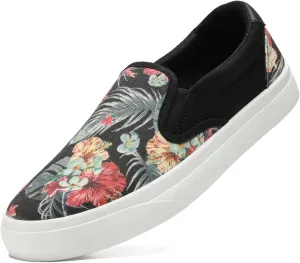 Men's Slip On Loafers Classic Canvas Shoes Casual Comfortable Flat Leisure Vintage Breathable Lightweight Dress Walking Sneakers