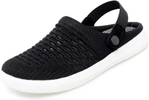 Men's Women's Clogs Garden Shoes Slip On Sandals Breathable Mesh Slingback Slippers Summer Orthopedic Lightweight Athletic Yoga Mat Shoes Indoor Outdoor for Summer