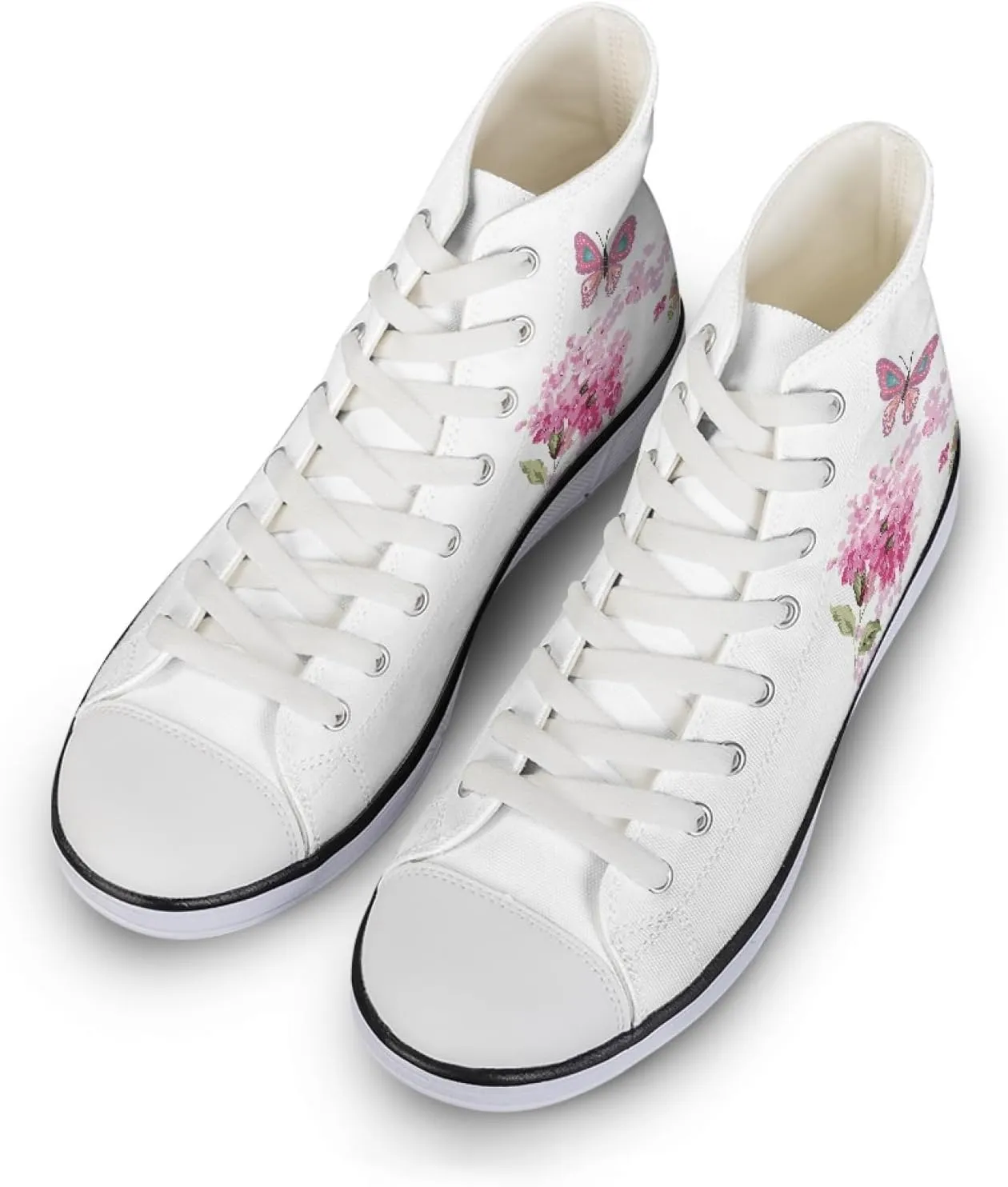Micoklinlin Canvas Sneakers Women Novelty Canvas Shoes Girls High Top Running Shoes Lace Up Casual Classic Walking Shoes