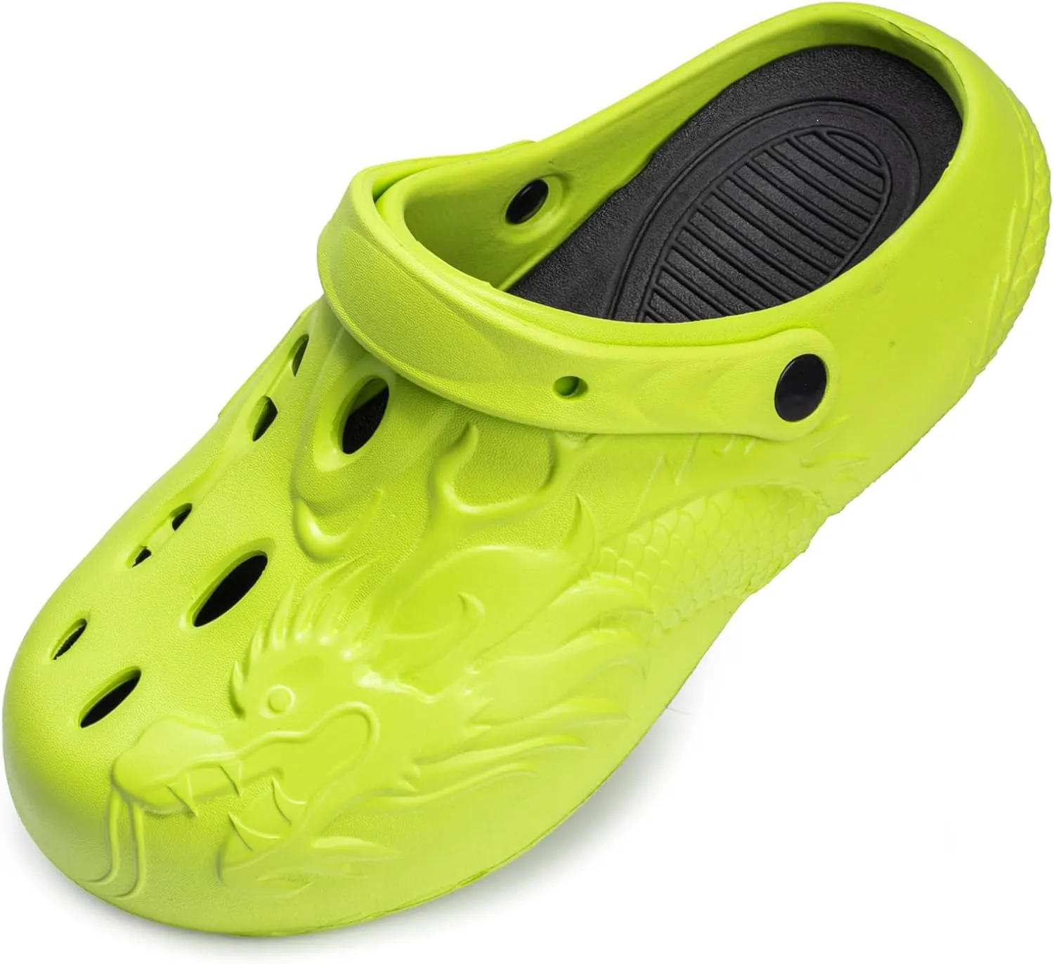 Mr Right Women's Closed Toe Mules Men's Work Clogs Slip Resistant Foam Beach Shoes Waterproof Garden Clogs with Thick Sole Arch Support
