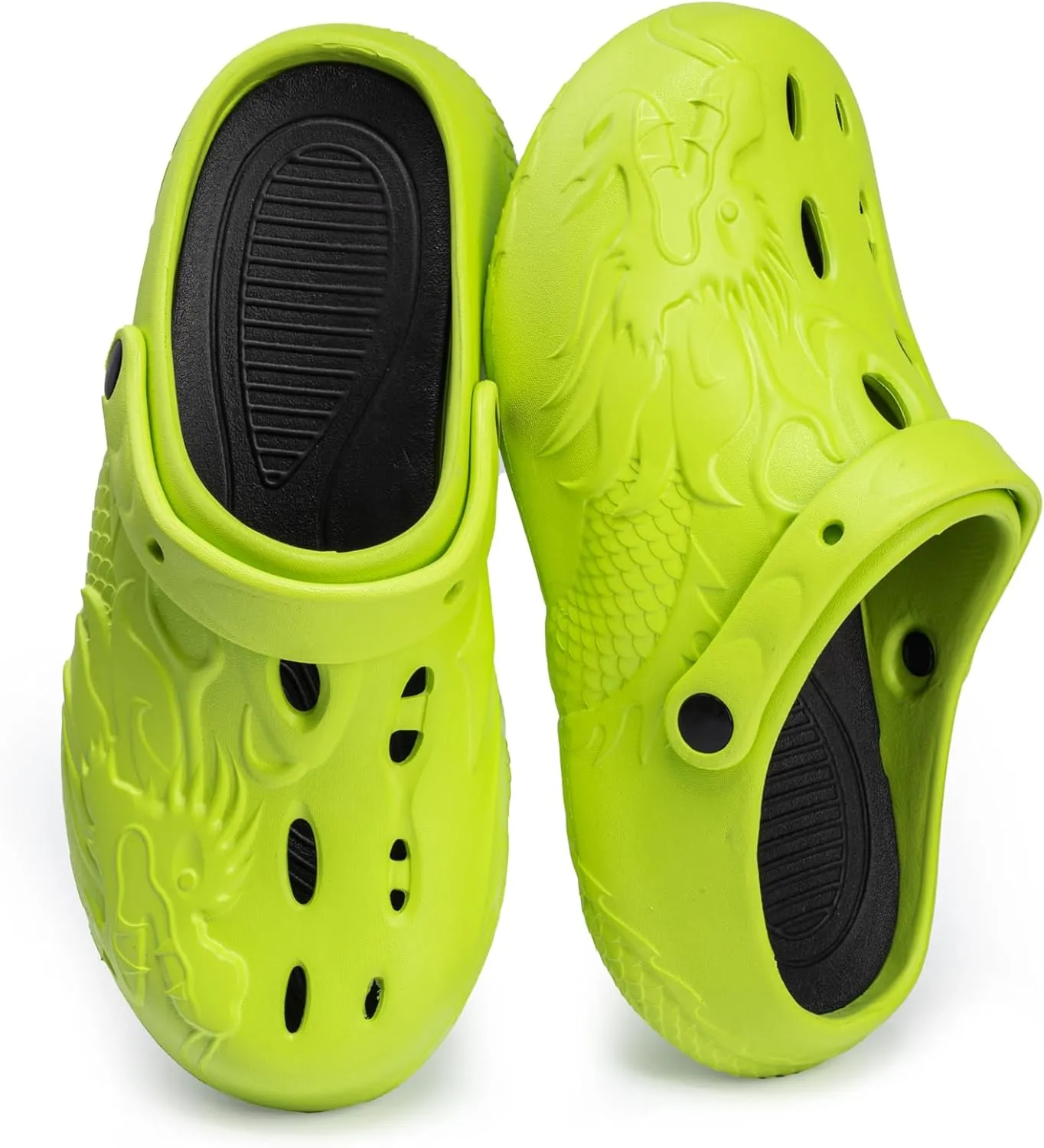 Mr Right Women's Closed Toe Mules Men's Work Clogs Slip Resistant Foam Beach Shoes Waterproof Garden Clogs with Thick Sole Arch Support