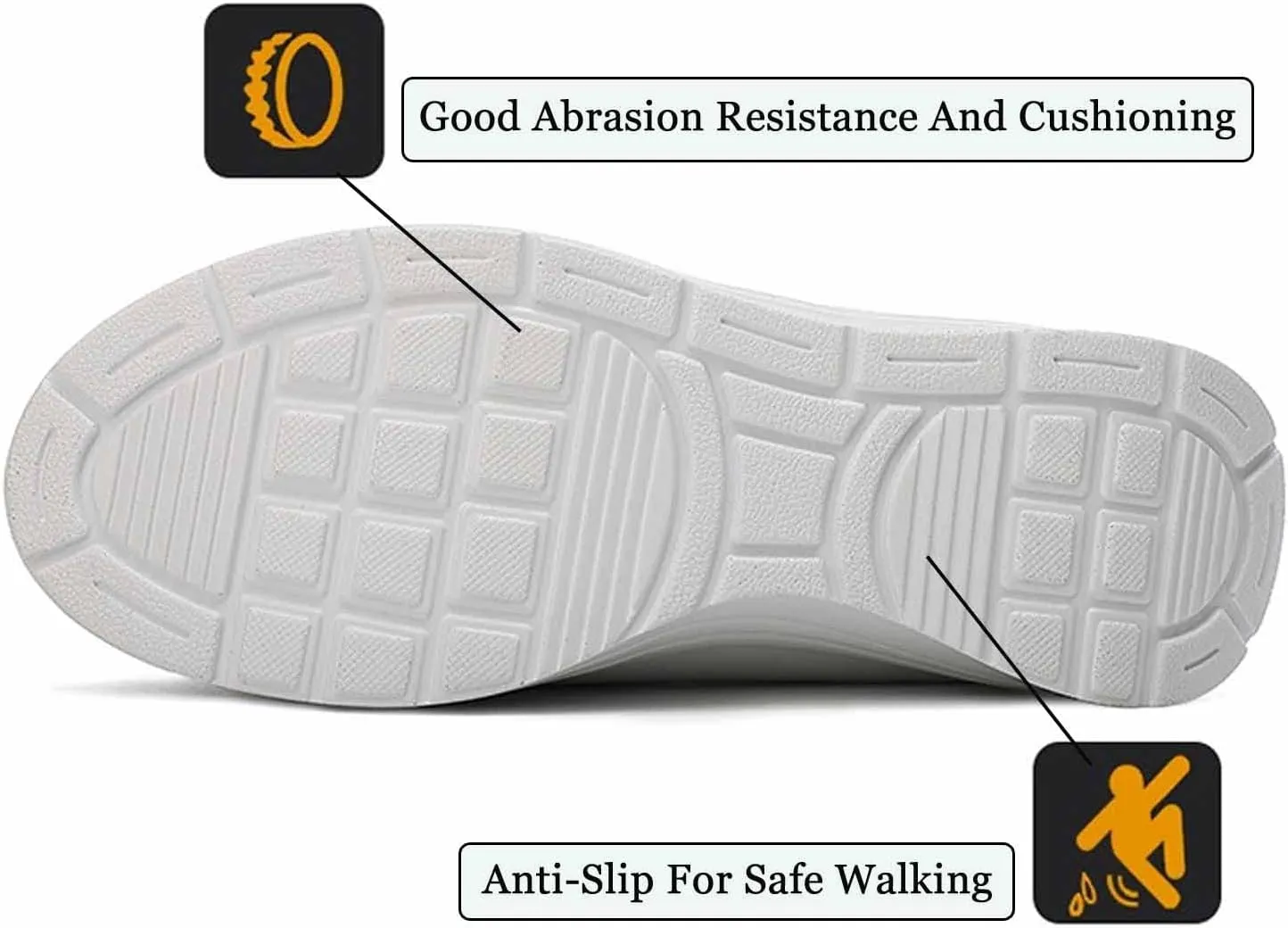 MSYINGL Nurse Shoes for Women,Healthcare Non Slip Waterproof Work Shoes,Restaurant Hospital Work Teacher Lightweight Leather Loafers