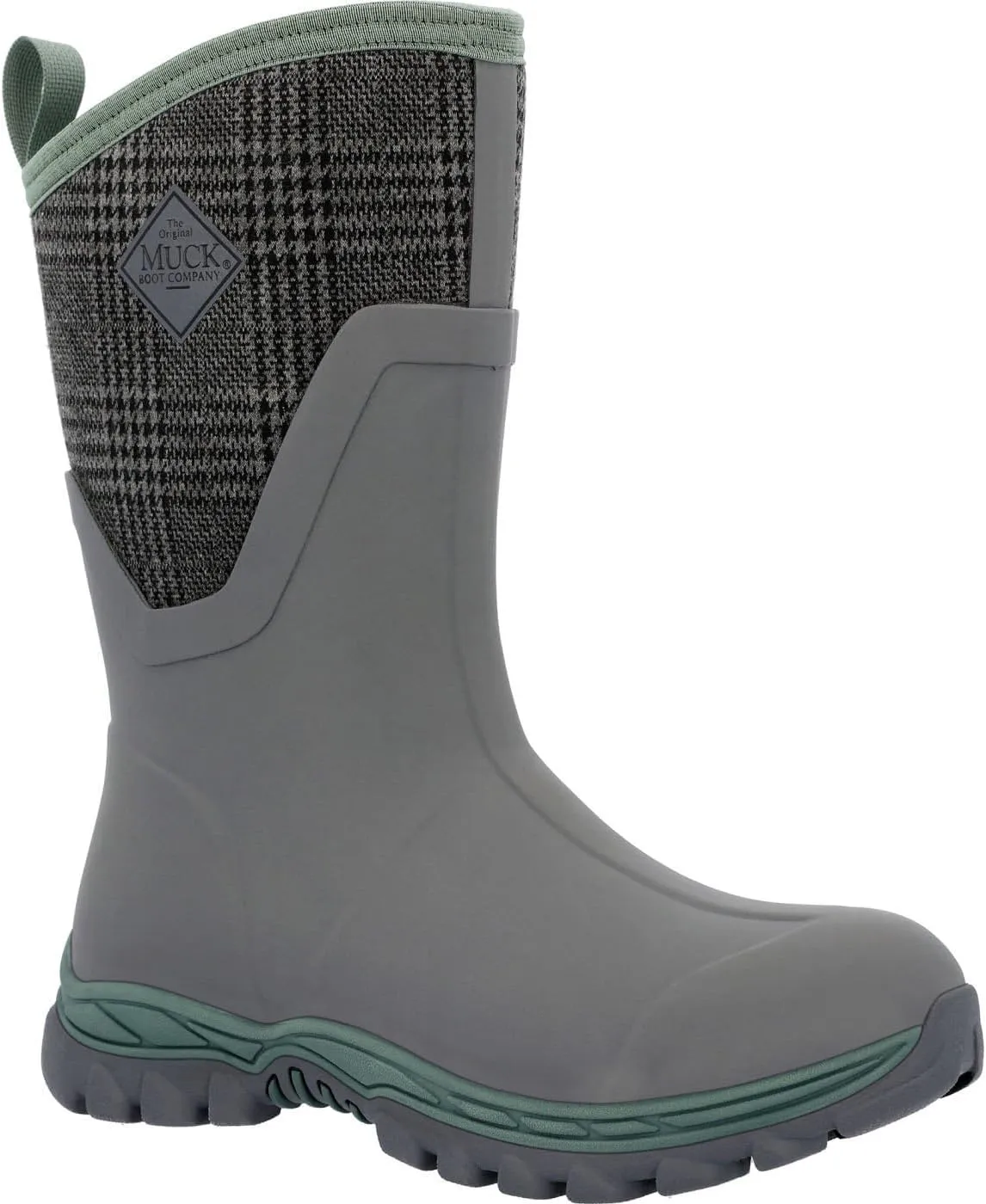 Muck Boots Women's Arctic Sport Mid Fleece Lined Waterproof Pull on Boots