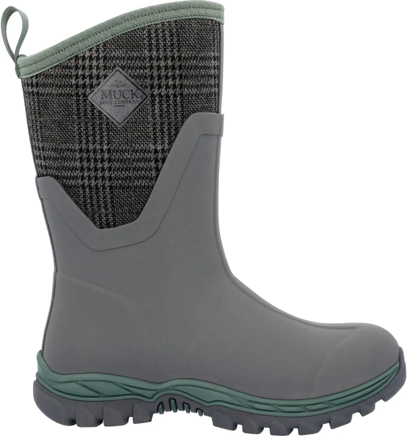 Muck Boots Women's Arctic Sport Mid Fleece Lined Waterproof Pull on Boots