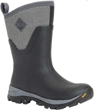 MUCK Women's Arctic Ice Agat Waterproof Lightweight Warm Mid Rubber Rain Boots