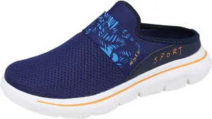 Mules for Women 2025 Backless Walking Sneakers Running Shoes for Women Comfort Slip On Shoes Casual Black Sneakers Tennis Shoe Loafers Casual Slip On
