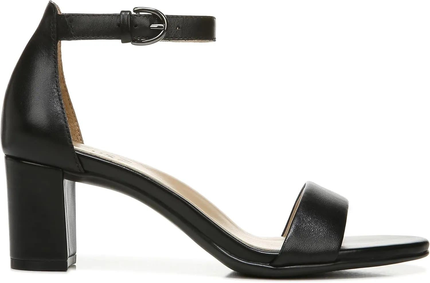 Naturalizer Women's Vera Ankle Strap Block Heel Dress Sandal