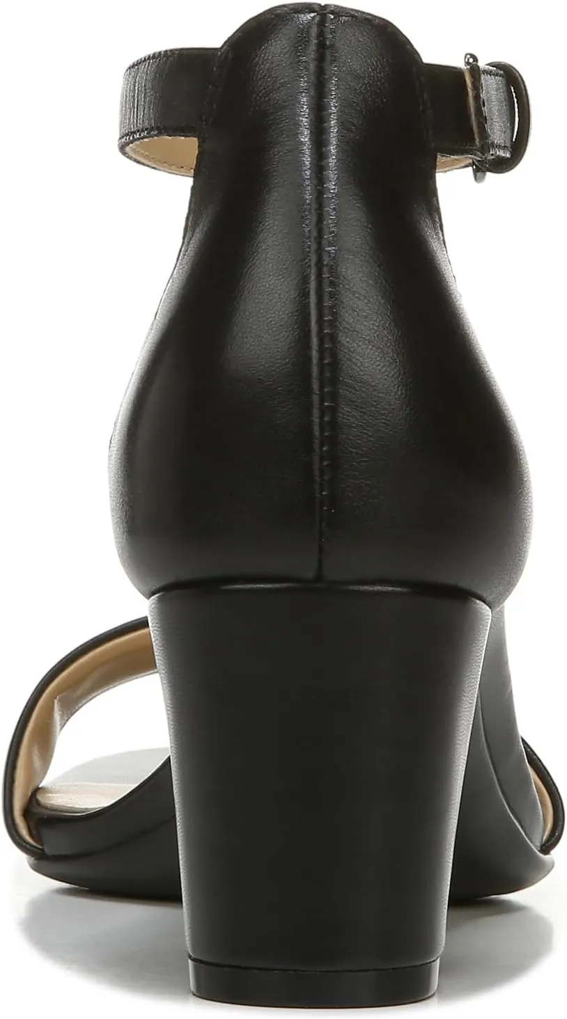 Naturalizer Women's Vera Ankle Strap Block Heel Dress Sandal